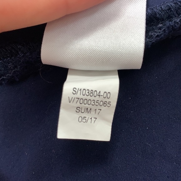 Banana Republic Navy Blue Floral Lace size 2 petite - Picture 10 of 10